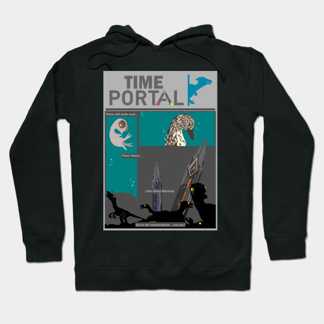 Time Portal Page 1 W Text Hoodie by stargatedalek